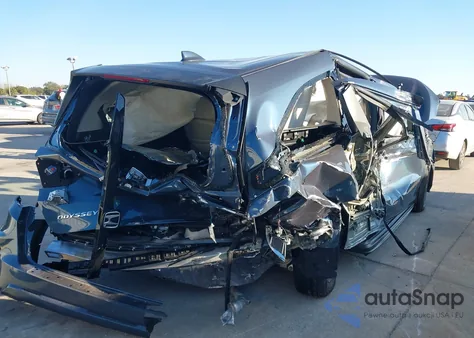 2025 Honda Odyssey Ex-L z USA, uszkodzony, nr VIN 5FNRL6H64SB051063